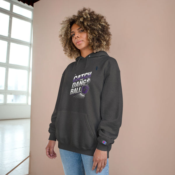 Catch the Dang Ball Champion Hoodie - Fun Sportswear for Athletes