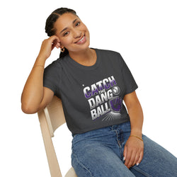 Catch the Dang Ball Unisex Softstyle T-Shirt - Perfect for Baseball Fans