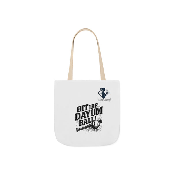 Hit the Dayum Ball Canvas Tote Bag with 5-Color Straps