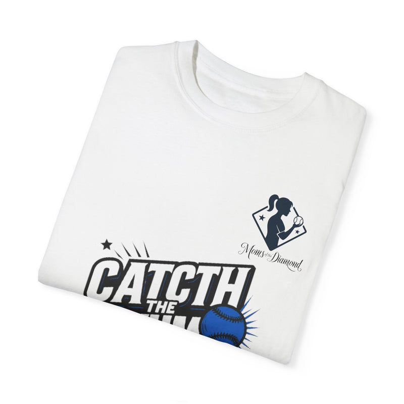 Unisex Garment-Dyed T-shirt - 'Catch the Dayum Ball' Baseball Tee